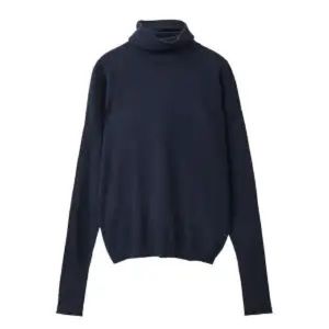 COS Navy Turtleneck sweater
